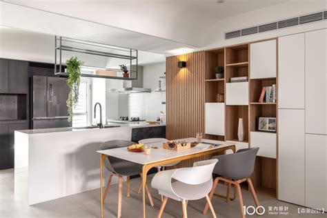 2030年五行 半開放式客廳廚房隔間牆